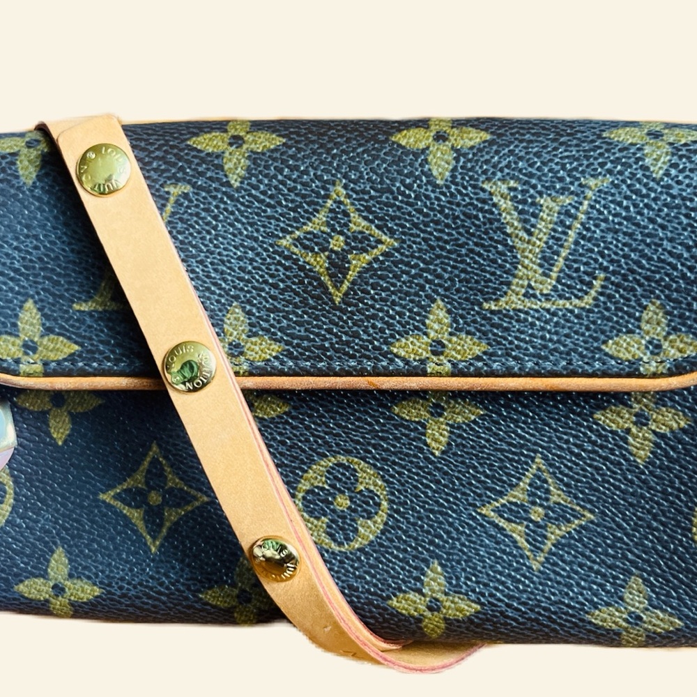 LOUIS VUITTON POCHETTE FLORENTINE BUM BAG #XS MONOGRAM M51855